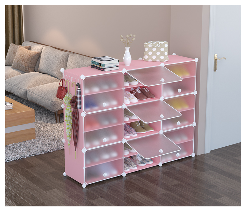 Giày sạch hơn Hộ gia đình đơn giản Nhiều lớp Lắp ráp Cửa bụi Giày kệ sinh viên Ký túc xá Không gian lưu trữ - Kệ ke treo tuong