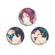 free!漫序正版双闪吧唧徽章型吸铁冰箱贴 七濑遥松冈凛桐岛郁弥