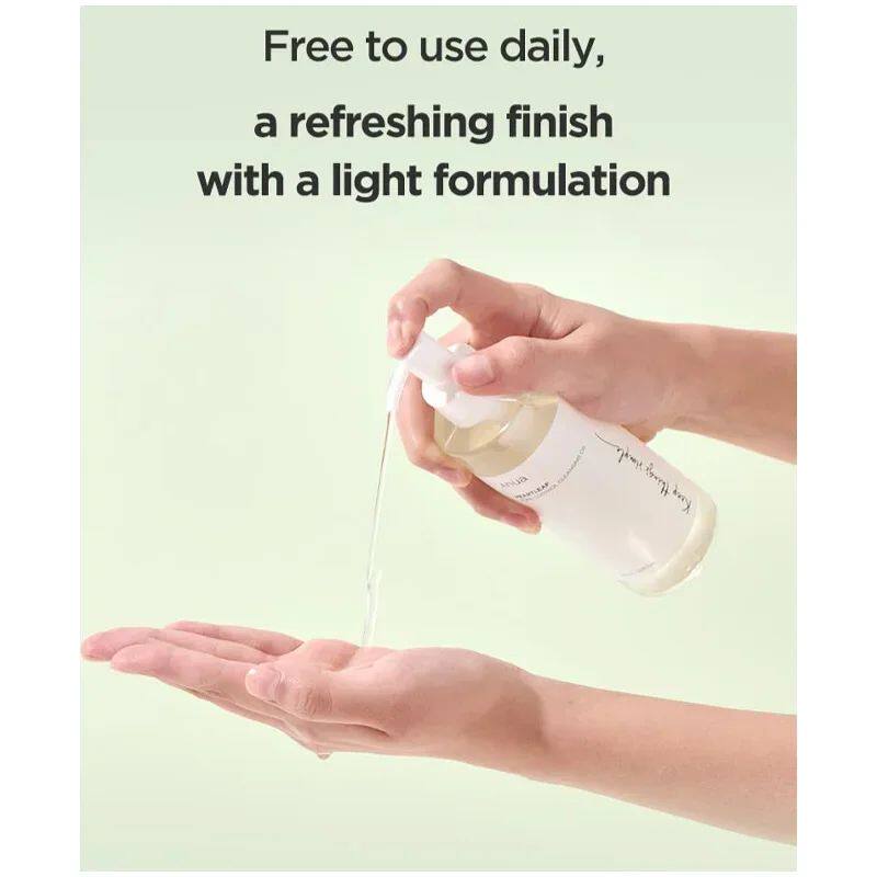 Держатель для очков нос anua heartleaf cleansing oil, limpeza profunda de poros, rem