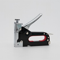 Cross-border 3-use manual nail gun source factory carpentry home decoration bubble shell package with 600 nails multi-functional portable DIY