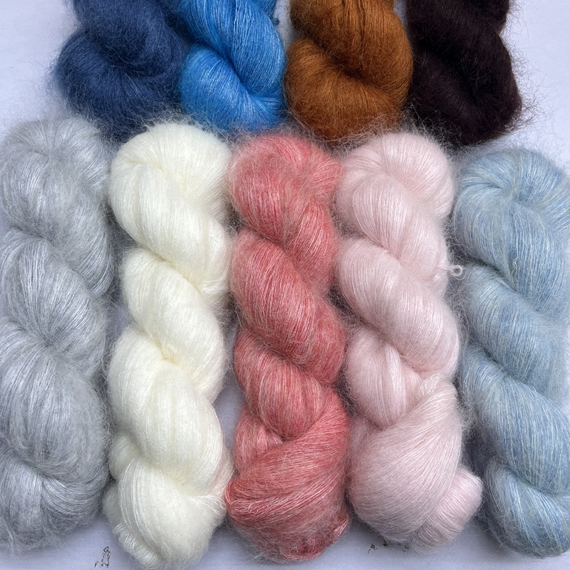 Sesia/ South Africa Imported New Luxury Top-Grade/Super Kid Ultra-Fine Baby Mohair/Comfortable and Delicate