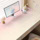Dopamine study desk mat waterproof solid color office desk special desktop protective mat bedroom computer desk cloth