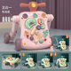 Baby Push Walker to Prevent O-Shaped Legs, Multifunctional Anti-Rollover, Baby Can Sit On, Children's Learning-To-Walk Toy