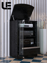 Youli audio cabinet power amplifier cabinet cd amplifier professional audio equipment equipment KTV solid wood power amplifier cabinet