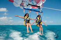 Bali South Bay Water Sports Project Drag Umbrella Turtle Island Motor Boat Flying Fish Banana Boat Donuts