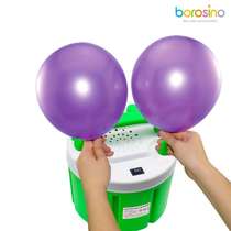 Baonuo Wedding Event Birthday Party Double Hole Electric Balloon Inflator Pump Balloon Inflator Tool