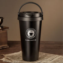 High-end light one insulated coffee cup 304 stainless steel portable male and female with seal delicately accompanying