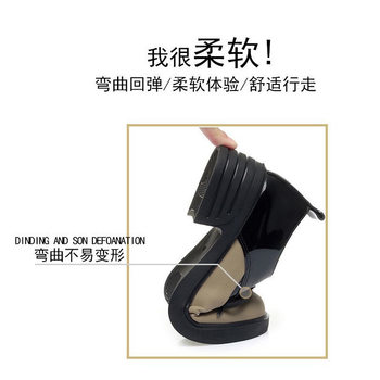 British Style Color-Block Lace-Up Leather Shoes 2025 Spring and Autumn New Versatile Women's Shoes with Chunky Heels and Thick Soles