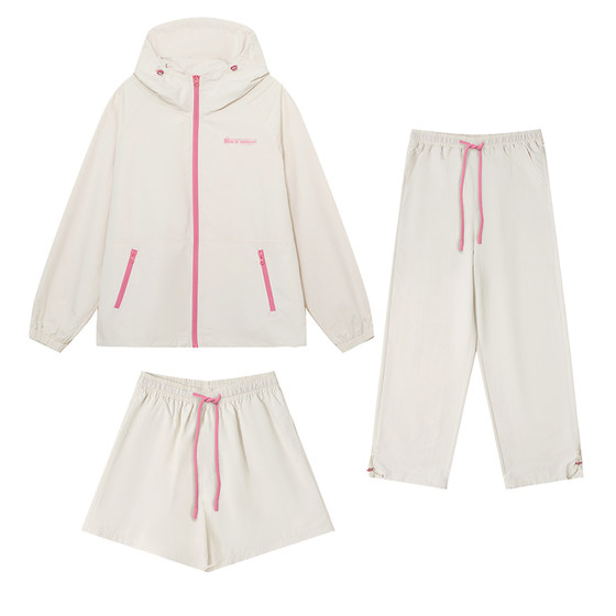 [吴优推荐]上衣+短裤+长裤三件套