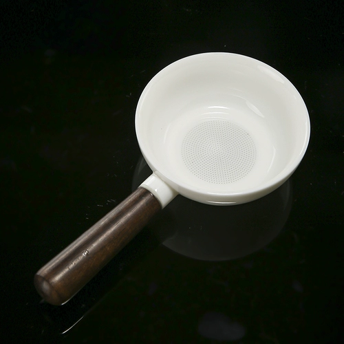 Все керамическая фильтрация с деревянной ручкой, антикальдирующим чаем, протекающий чай фильтр чай