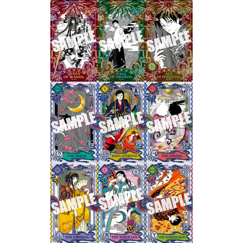 【Not Specified】Complete Set of Tarot Cards Xxxholic Rei (6) Special Edition Appendix Japanese Original Manga