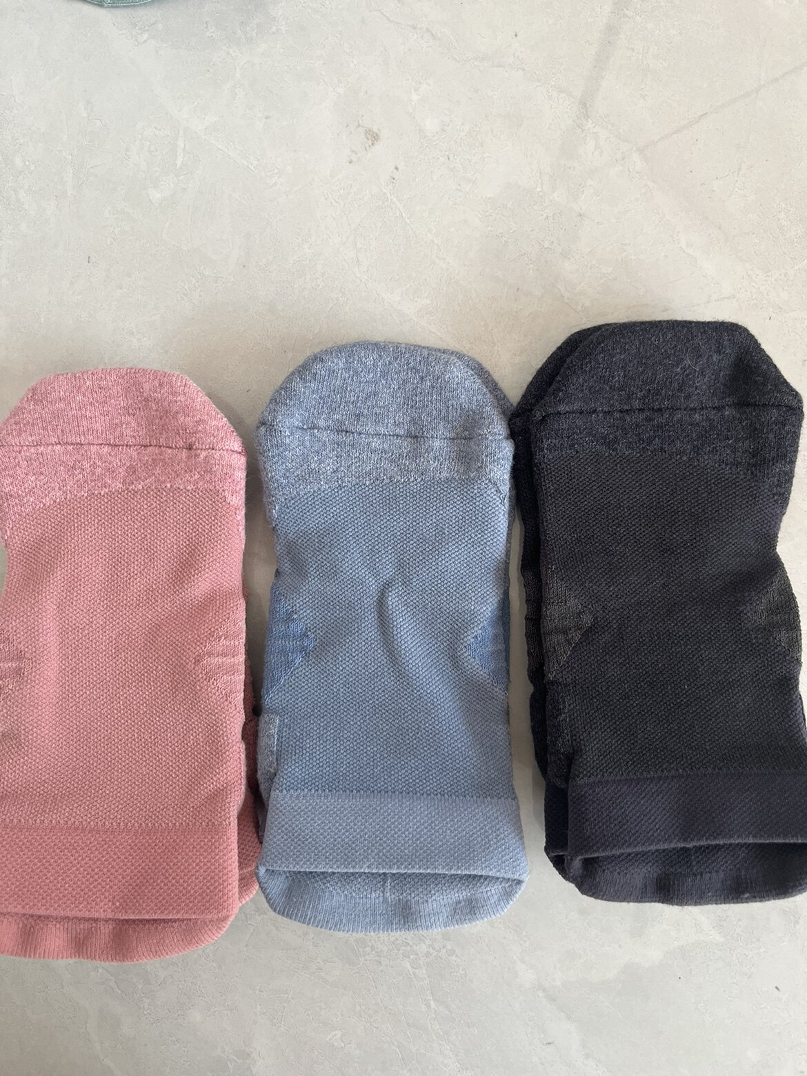 Point Gum Non-slip Sports Towel Bottom Women Socks 3 Double Loading-Taobao