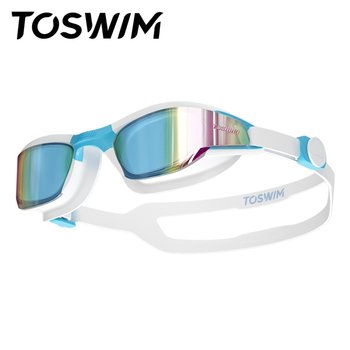 Toswim waterproof and anti-fog high-definition swimming goggles, professional and comfortable men's and women's large-frame swimming goggles