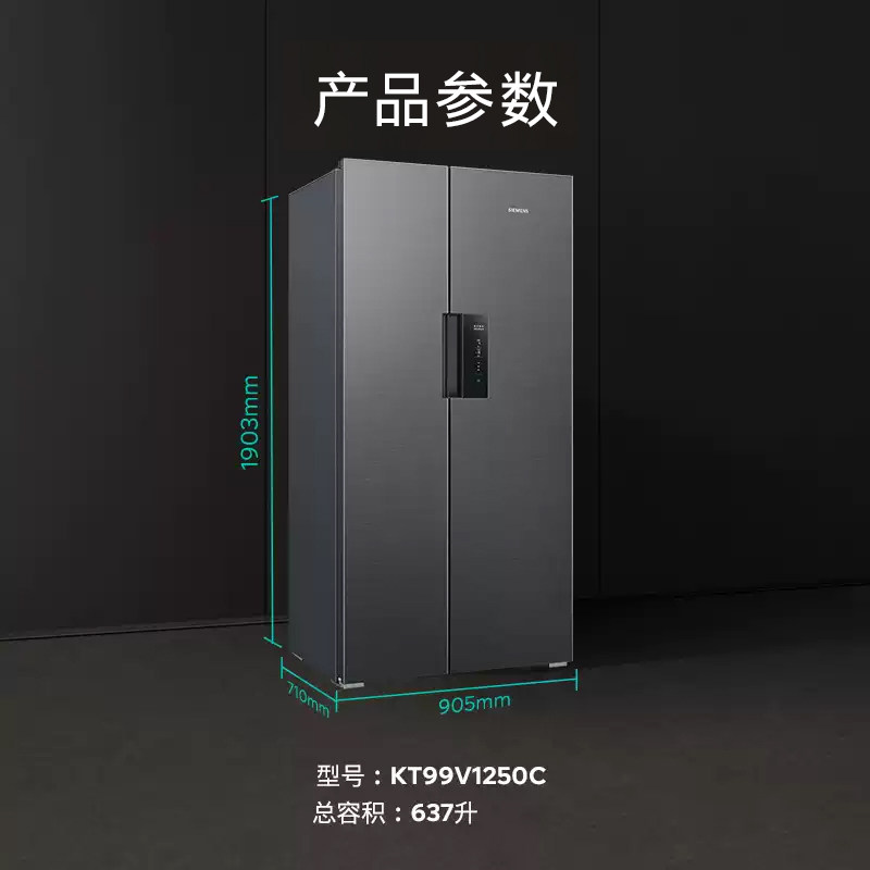 西门子KT99V1250C冰箱图片