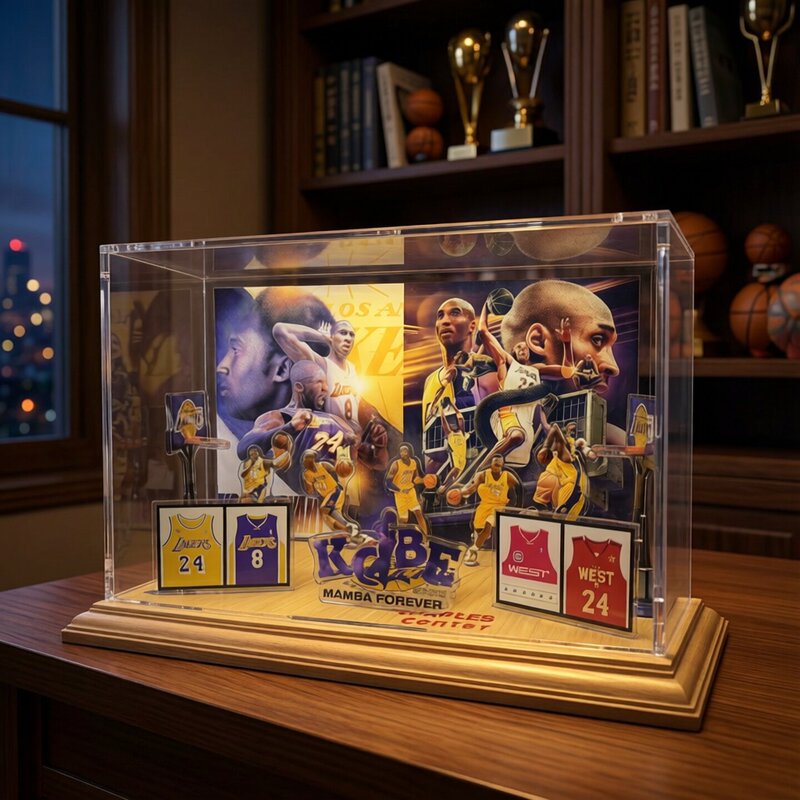 [Basketball Court Sign] Kobe, Curry, James, Irving, Harden, Durant Commemorative Peripheral Decorations