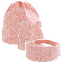 Summer confinement hat postpartum spring and autumn pure cotton maternity confinement hat scarf large head circumference thin windproof May 6