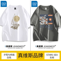 Закат и плавание белое+звезды-серо-серо-коричневые