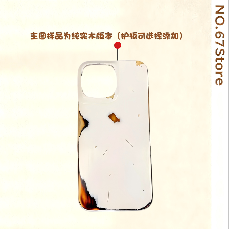 【Store No. 67】Fender St White Sunset Vintage Electric Guitar Phone Case Solid Wood Nitro Paint Suitable for Apple iPhone All Series Shockproof Case Stratocaster