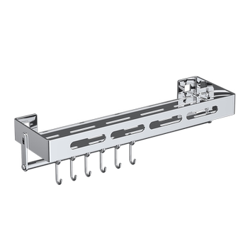 Stainless steel kitchen seasoning storage rack