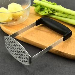 Potato Masher, Stainless Steel Masher, Pumpkin Masher Tool, Household Press, Taro Masher, Masher