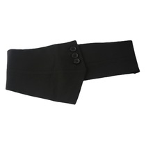 Japanese FC suit girdle for women with shirt waist and skirt decoration elastic summer versatile fabric wide belt