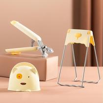 Bowl clamp anti-scalding clamp kitchen tool bowl clamp plate clamp steamed vegetable clamp anti-slip anti-scalding hand clamp tray lift