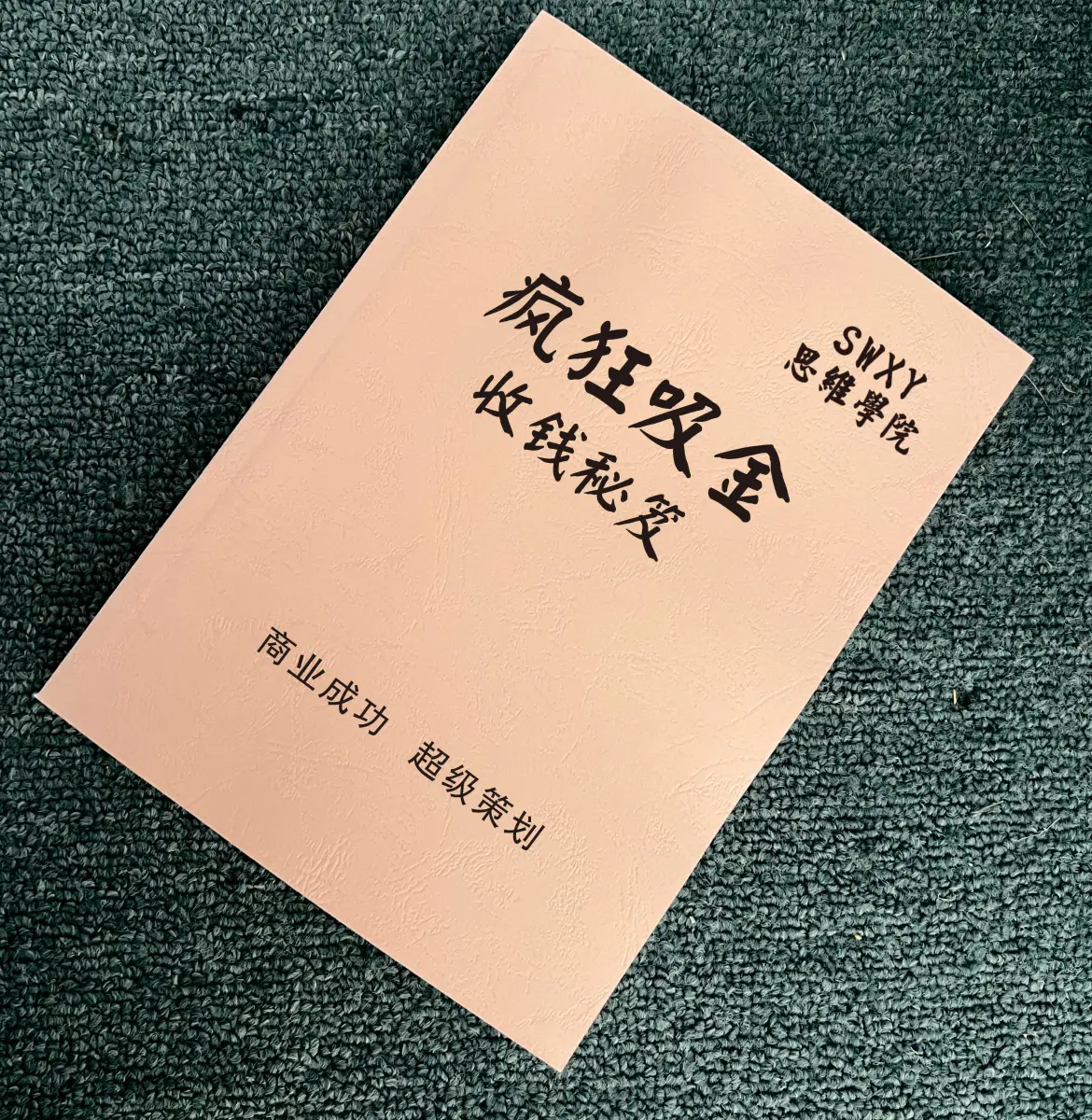 疯狂吸金收钱秘籍》：如何快速赚钱？揭秘盈利模式与成功谋略-职场-淘宝好物网