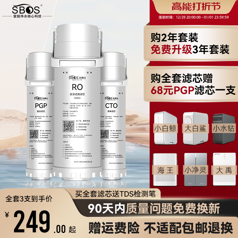 Adapted Qinyuan Water purifier KRT6901 KRL6905 filter 5003 5003 3916 6903 6913RO Membrane 3913-Taobao