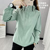 Autumn and Winter Outdoor Three-In-One Jacket for Women 2025 New Style Detachable Hooded Solid Color Fleece-Lined Mountaineering Jacket