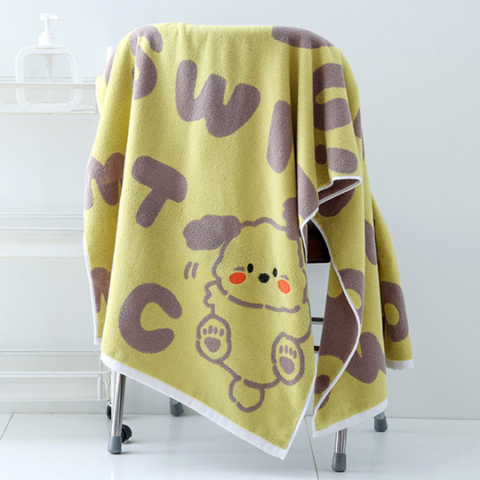 Pure Cotton Bath Towel for Home Use, Thickened, Quick-Drying, Absorbent, Soft, Non-Shedding, Bath Towel for Adults, Men's Special Use