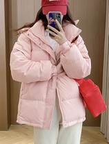Bosden joint off-season down jacket womens short winter 2023 new thickened white duck down hooded couple wide