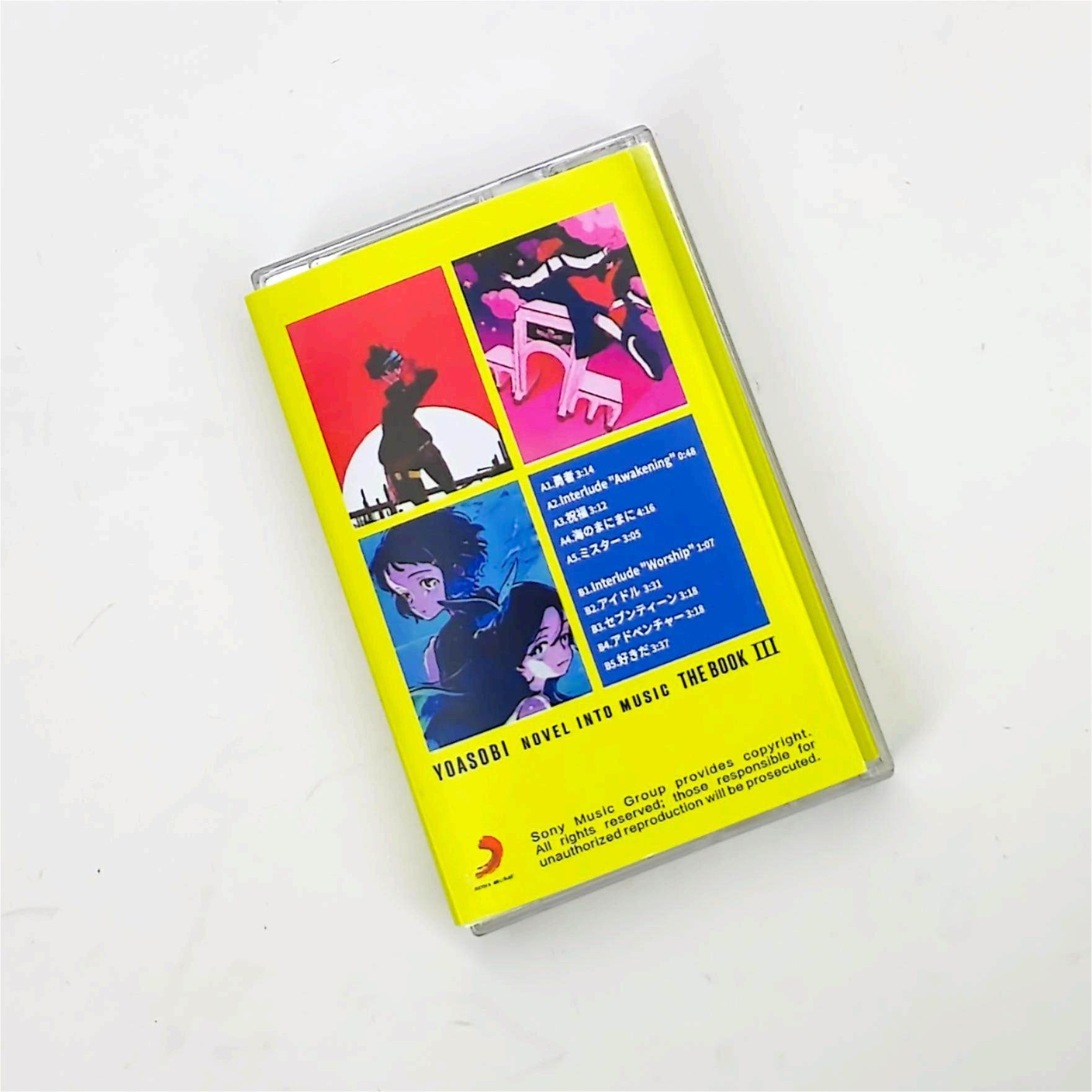YOASOBI Night Tour Album Tape THE BOOK3 Vintage Cassette