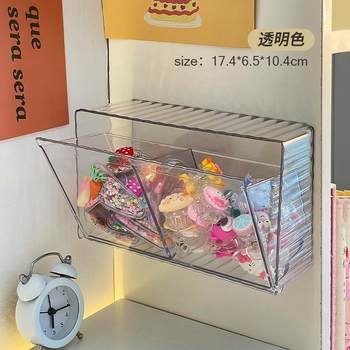 . children's hair accessories storage box wall-mounted girls' clips baby hair clip headdress hair ring hair rope rubber band jewelry