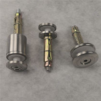 玻璃栏杆配件不锈钢栏杆楼梯玻璃扶手配件外挂墙面玻璃钉立柱玻