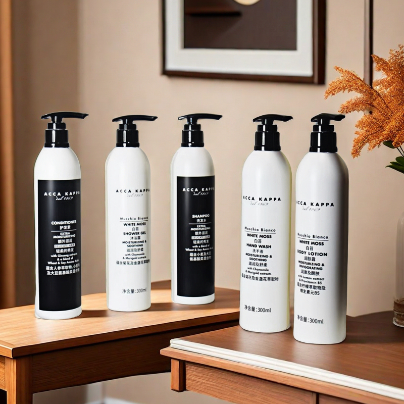 Acca Kappa White Moss Fragrance Shampoo and Body Wash 300ml Kaiyuan Wanda Fuli Hotel Body Lotion Acca Kappa White Moss Fragrance Shampoo and Body Wash 300ml Kaiyuan Wanda Fuli Hotel Body Lotion