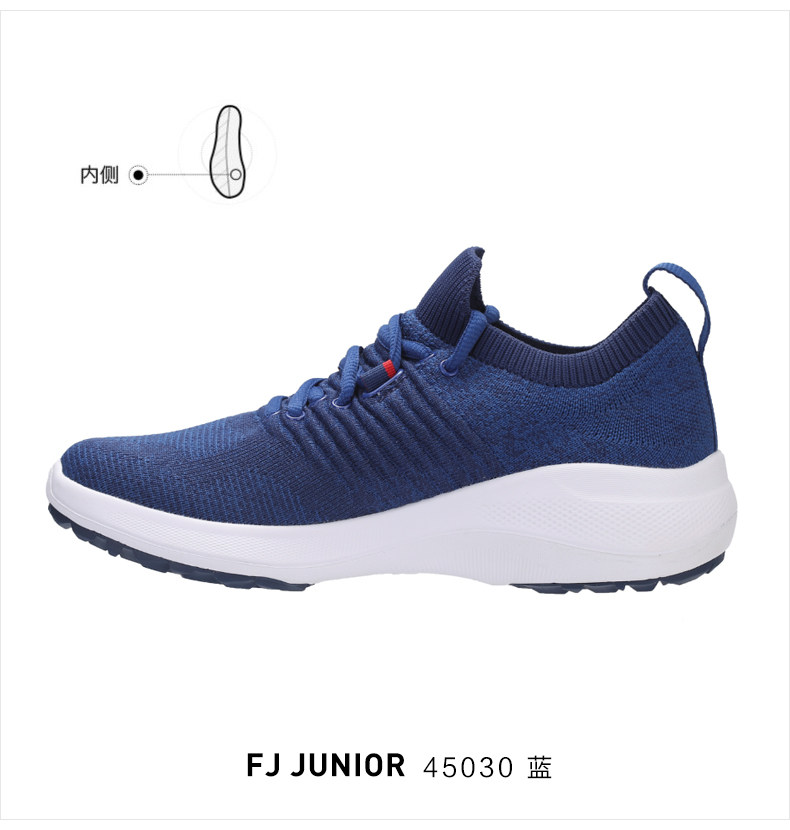 Footjoy Гольф мужской и женщины ребенок кроссовки Pro SL Junior подростков гольф обучение спортивной обуви 