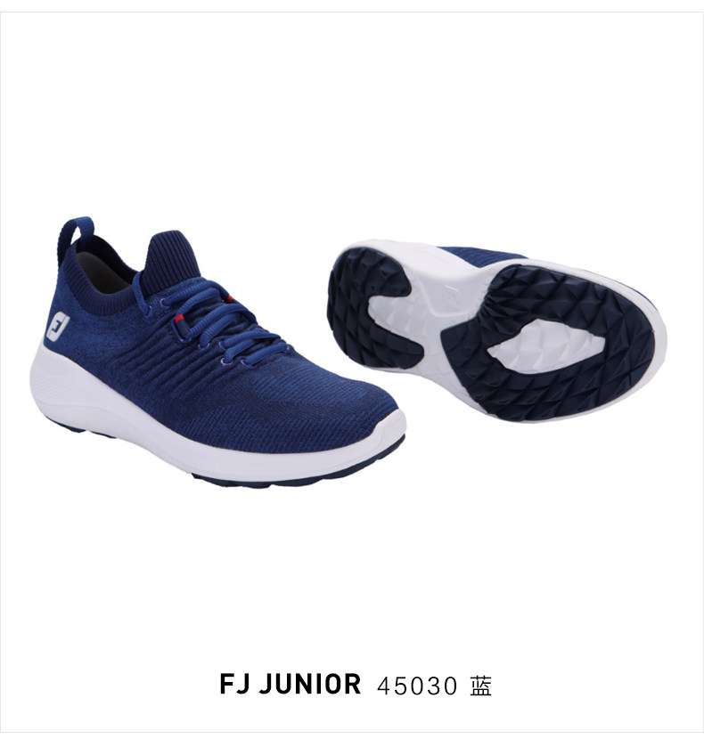 Footjoy Гольф мужской и женщины ребенок кроссовки Pro SL Junior подростков гольф обучение спортивной обуви 