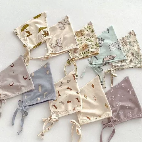 Хлопковая детская капота для капота идеальная шапочка для открытия