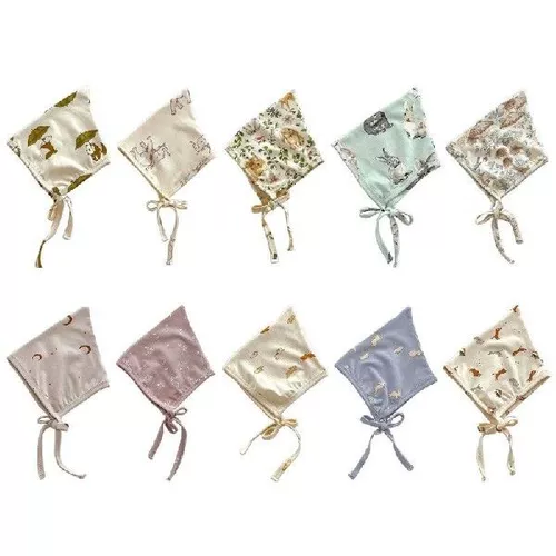 Хлопковая детская капота для капота идеальная шапочка для открытия