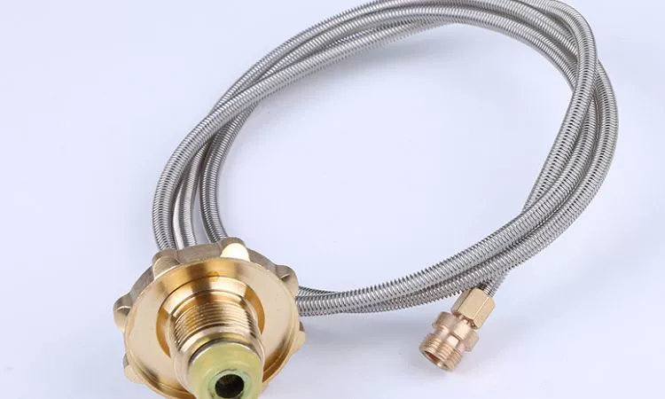 Bếp Ngoài Trời Phụ Kiện Phẳng Bình Gas Sạc Van Bình Gas Chuyển Van Khí Hóa Lỏng Kết Nối Ống Card Adapter bếp cồn du lịch bình gas du lịch