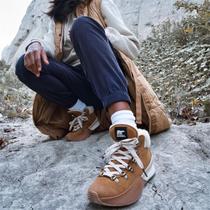 Ice Bear Snow Boots SOREL Out N About III Conquest Plush Waterproof and Warm Womens Short Boots