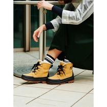 Ice Bear Sorel Torino low heel gray black increased waterproof winter warm wool boots outdoor snow boots