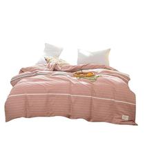 Class A pure cotton washed quilt cover single piece 150x200x230 single student dormitory 1 5m spring and summer thick style