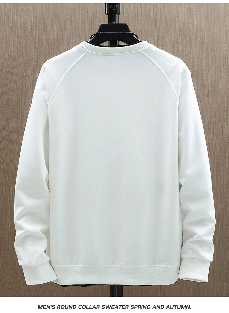 Herren Langarm Pullover Rundhals Herbst Strickpullover Modern_voghion.com