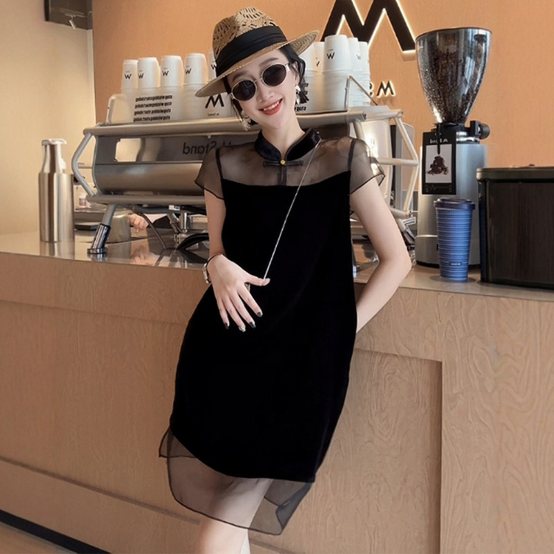Mesh Splicing Tulle Dress 2025 New Style This Year's Popular Summer Style Skirt for Women in Summer Mesh Splicing Tulle Dress 2025 New Style This Year's Popular Summer Style Skirt for Women in Summer