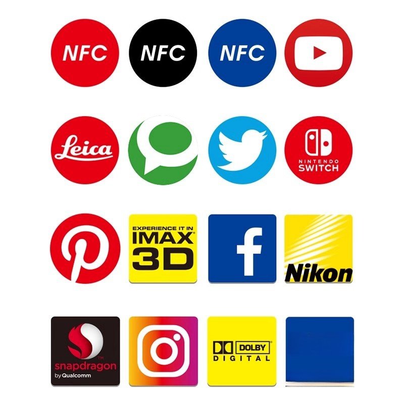 Ultra-Thin Nfc Mobile Phone Access Control Card Ic Card Sticker Cuid Chip T5577 Blank Id Card 5200 Access Control Card Replica