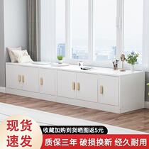 Bay window cabinet tatami cabinet long balcony counter window storage cabinet storage cabinet that can sit on a low 371-meter window sill