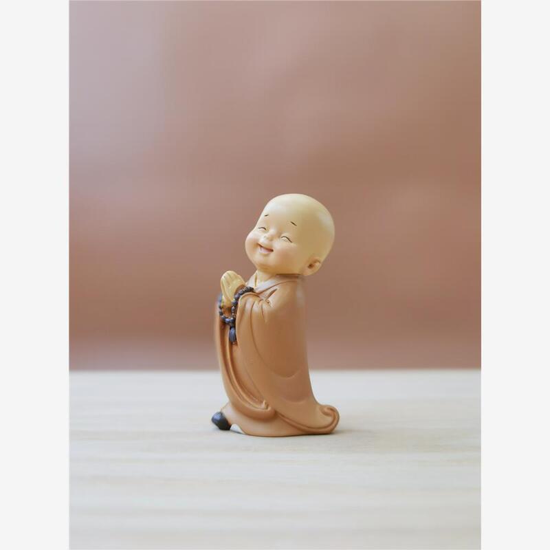 Tea Table Ornaments, Ancient-Style Little Monk Zen Buddhist Figures, Mini Figures for Living Room, Desktop Bonsai, Flowerpot Decorations Tea Table Ornaments, Ancient-Style Little Monk Zen Buddhist Figures, Mini Figures for Living Room, Desktop Bonsai, Flowerpot Decorations