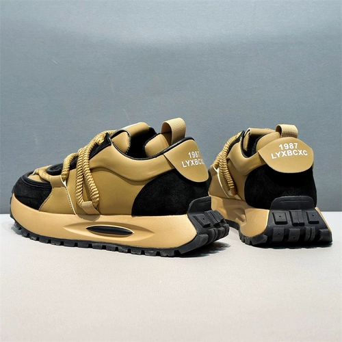 Модная и супер -туфли ~ эти папочки слишком крутые!Модные дикие мужские хлопчатобумажные туфли ~