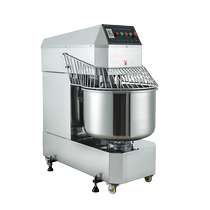 Commercial fully automatic multi-function dough mixer double-speed double-action large-capacity stainless steel mixing flour machine kneading machine